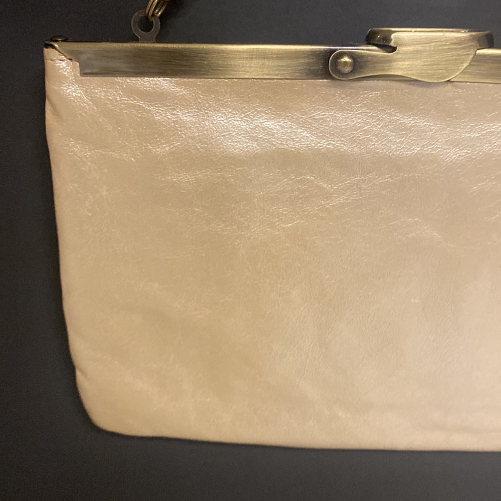 Hobo Pearl Leather Small Satchel Purse - Picture 7 of 17